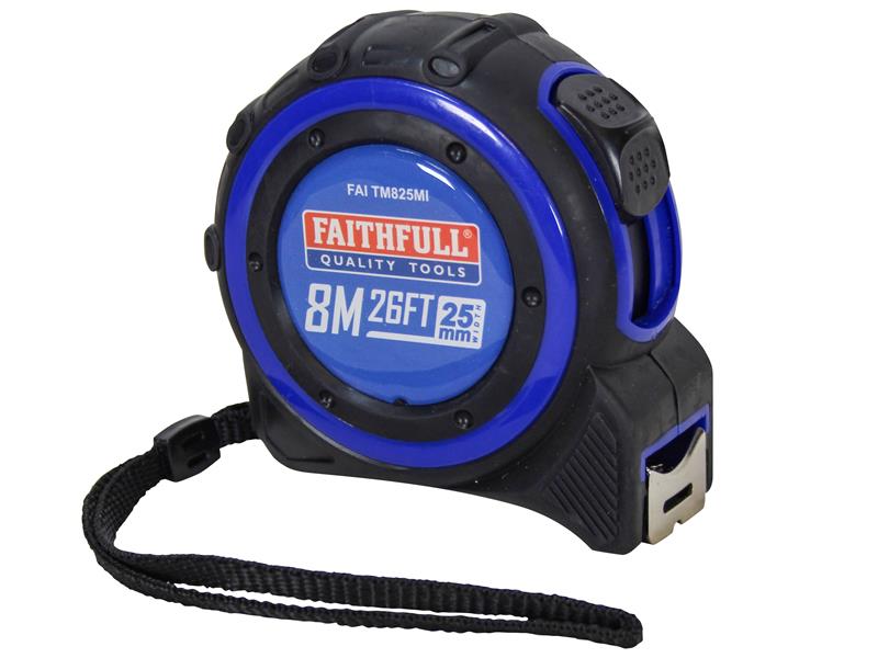 Trade Tape Measure 8m/26ft (Width 25mm)