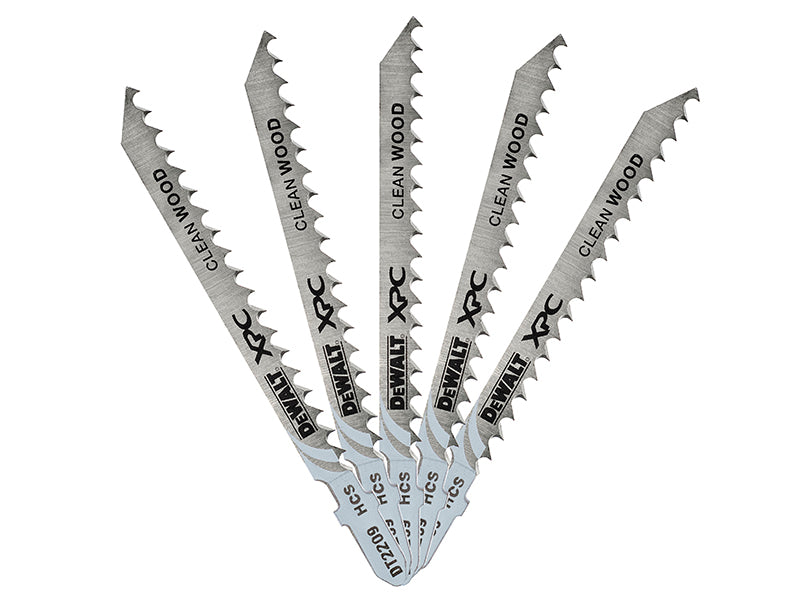 XPC HCS Wood Jigsaw Blades Pack of 5 T101BR                                     