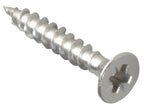 Multi-Purpose Pozi Compatible Screw CSK ST S/Steel 4.0 x 25mm Box 200           