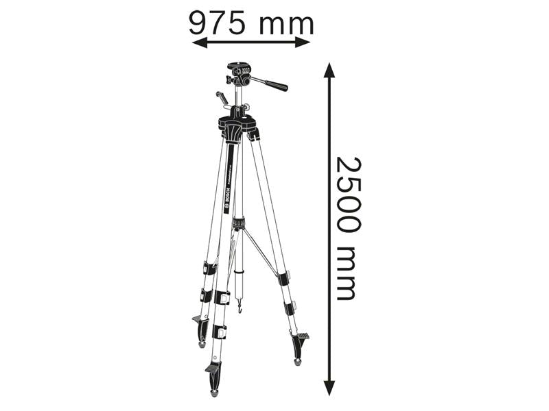 BT 250 Professional Building Tripod                                             