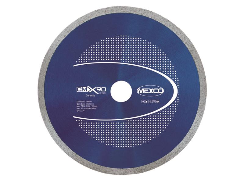 X90 Grade Ceramic Materials Diamond Blade 350 x 25.4mm