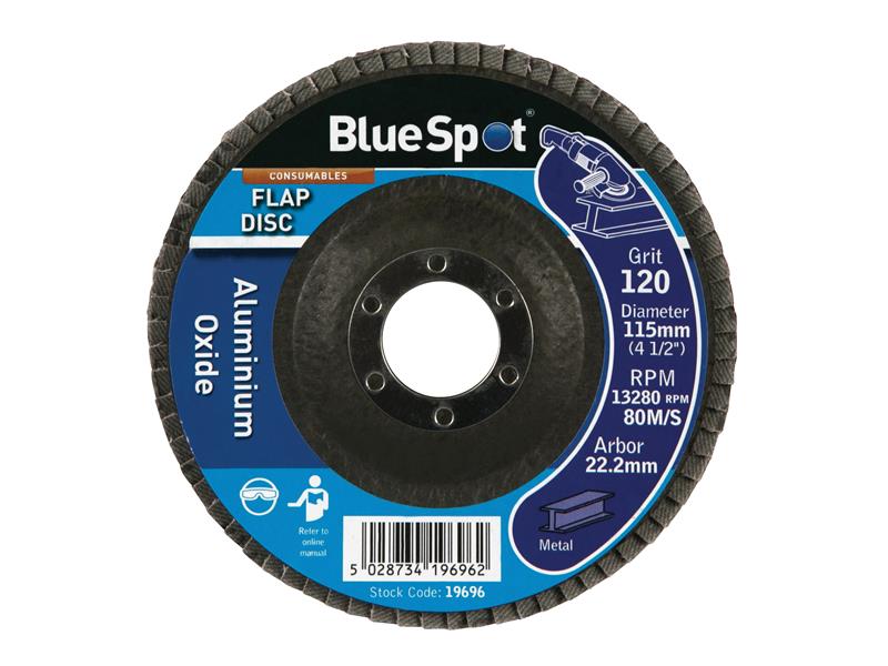 Sanding Flap Disc 115mm 120 Grit                                                