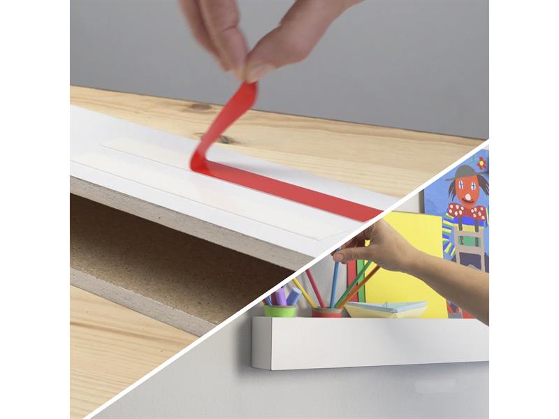 No More Nails Indoor & Outdoor Permanent Mounting Tape Roll 19mm x 1.5m