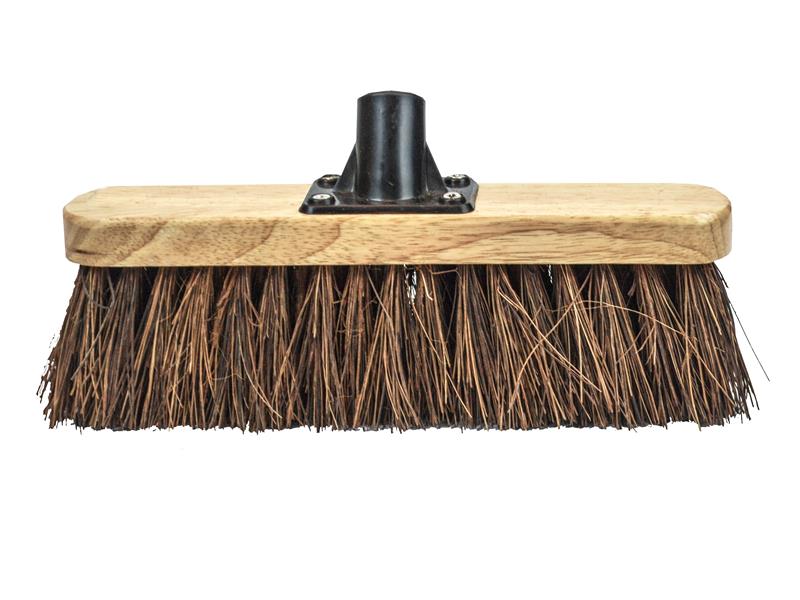 Bassine Varnished Broom Head 300mm (12in) Threaded Socket                       