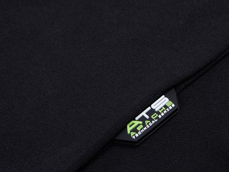 Langley Black Performance Polo Shirt - XL (44/46in)                             
