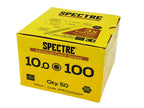 Spectre™ Coach Screw Hexagon Head ZY M8 x 80mm Box 50