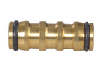Brass 2-Way Hose Coupling 12.5mm (1/2in)                                        