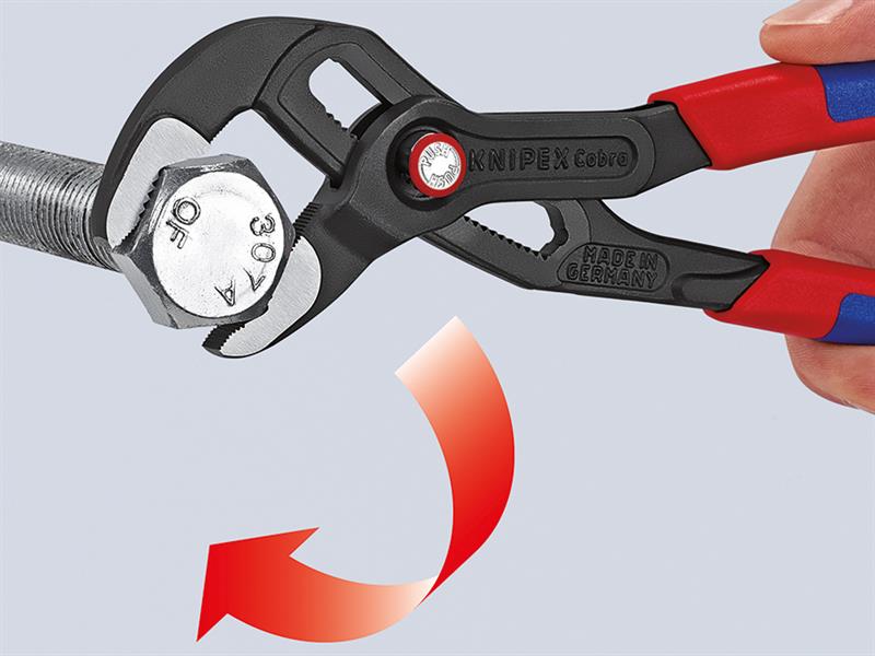 87 22 250 Cobra® Quickset Water Pump Pliers Multi-component 250mm               