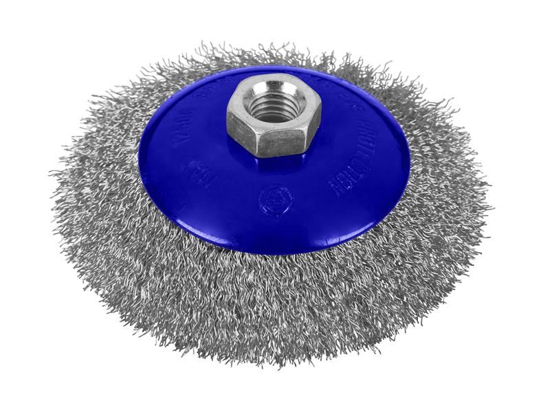 Steel Bevel Wire Cup Brush 115mm M14 X 2                                        
