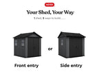 Newton Plus Shed 7.5 x 9ft                                                      