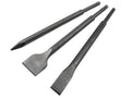SDS Plus Chisel Set, 3 Piece                                                    