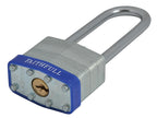 Laminated Steel Padlock 40mm Long Shackle 3 Keys                                