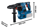 GBH 18V-28 CF Pro BITURBO SDS-Plus Rotary Hammer 18V Bare Unit                  