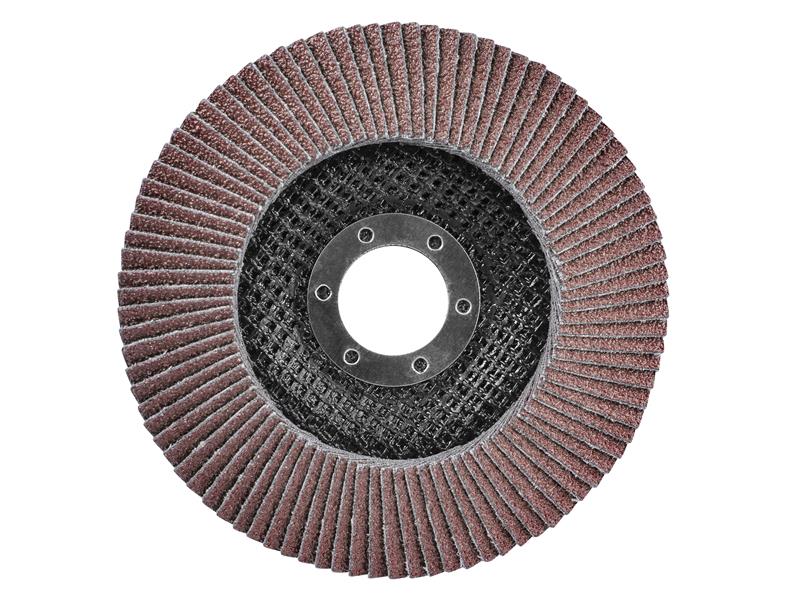 Aluminium Oxide Flap Disc 125 x 22mm Mixed Grit (3 Pack)
