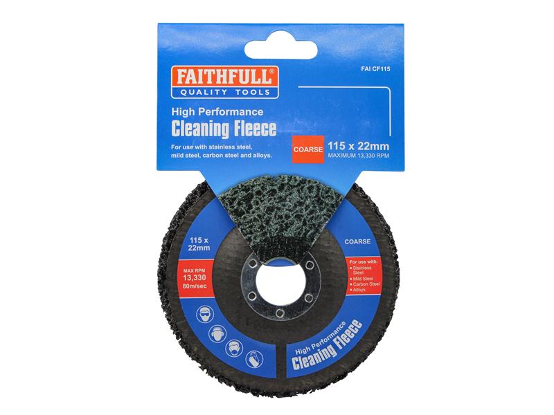 Cleaning Fleece Disc Coarse 115 x 22mm                                          