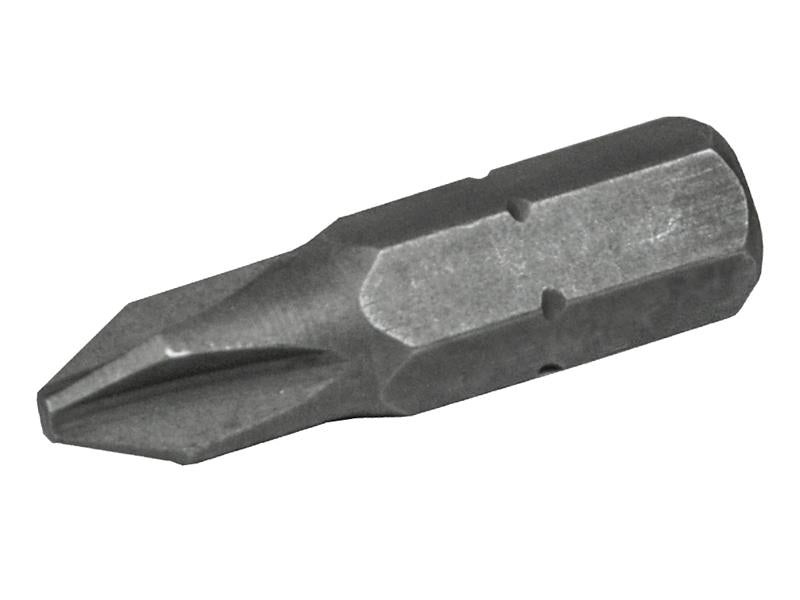 Phillips S2 Grade Steel Screwdriver Bits PH3 x 50mm (Pack 3)