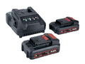 P-Set 12-22 Q/BS Battery & Charger Set 18V
