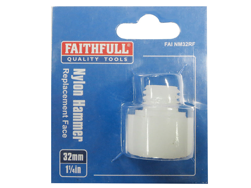 Nylon Hammer Replacment Face 32mm                                               