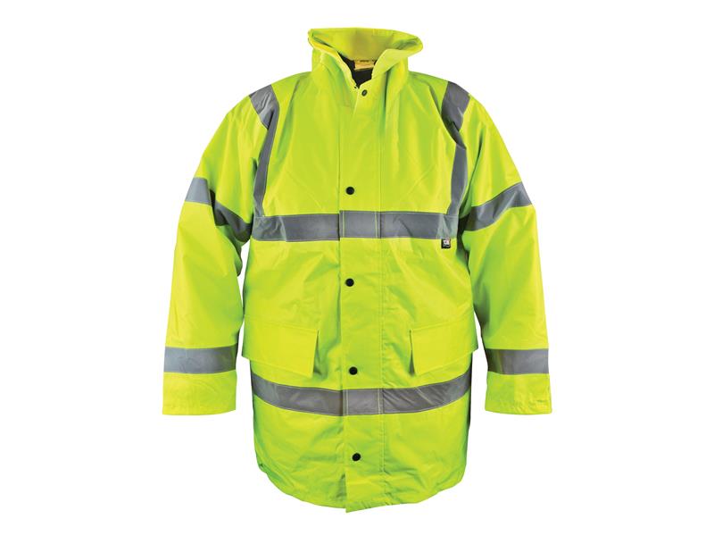Hi-Vis Yellow Motorway Jacket - L (44in)