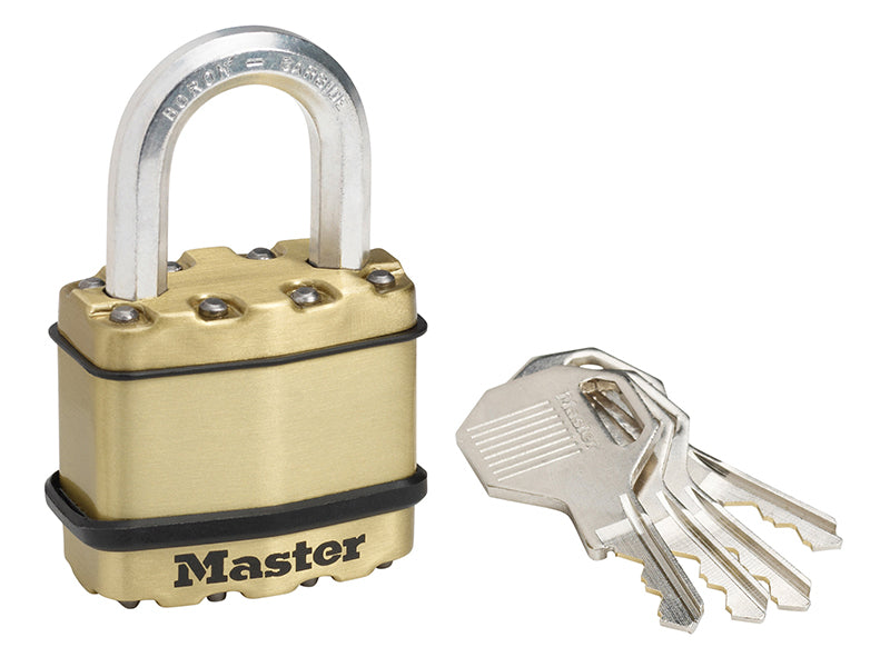 Excell™ Brass Finish 50mm Padlock 4-Pin