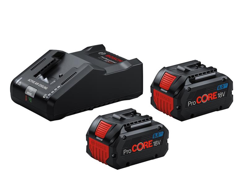 ProCORE18V 8.0Ah Batteries & Charger Starter Kit 18V                            