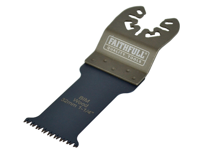 Premium Arc Cut Hardwood Bi-Metal Blade 32mm                                    