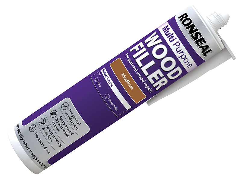 Multipurpose Wood Filler Cartridge White 310ml