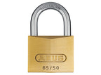 65/40mm Brass Padlock 63mm Long Shackle Keyed Alike 6405