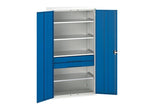 Verso Kitted Cupboard, 4 Shelf & 2 Drawer                                       