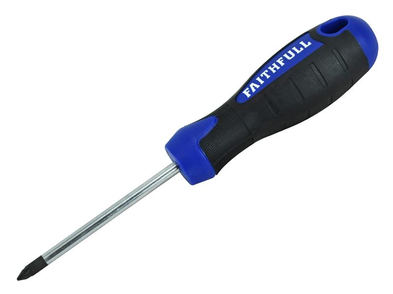 Soft Grip Screwdriver Pozidriv Tip PZ1 x 75mm                                   