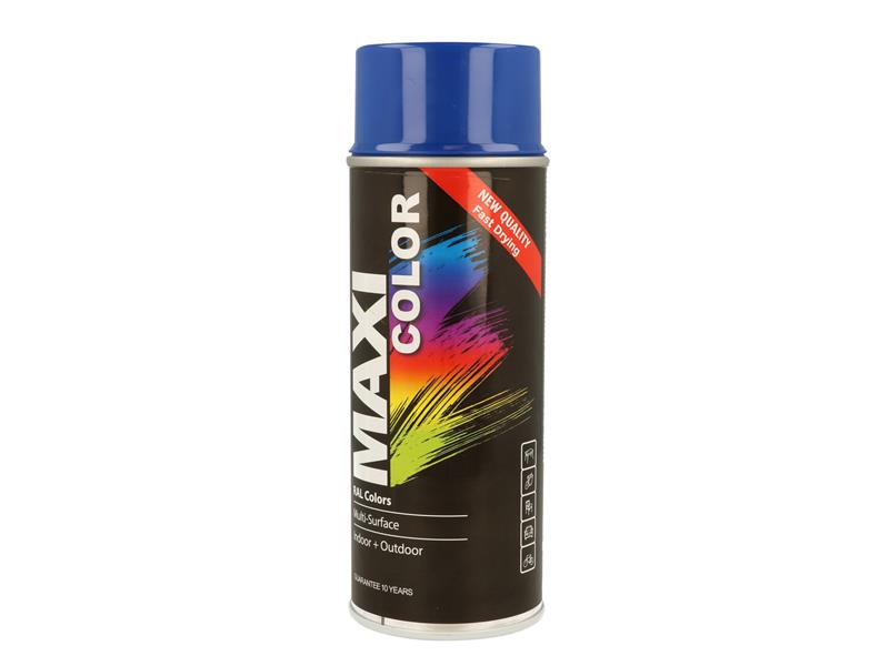 MaxiColor Spray Satin Brilliant White RAL9016 400ml