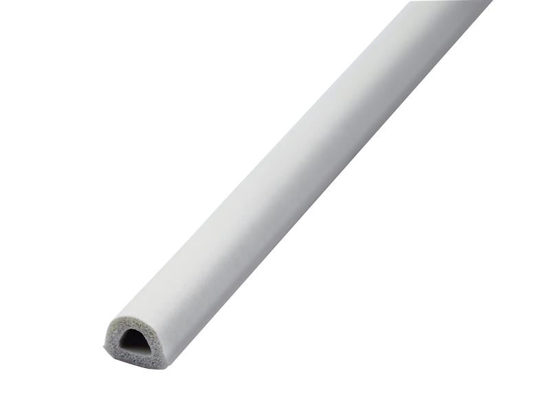 EPDM Draught Excluder White 6M 9 x 7.5mm                                        