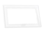 Clear Finger Plate 2-Gang                                                       