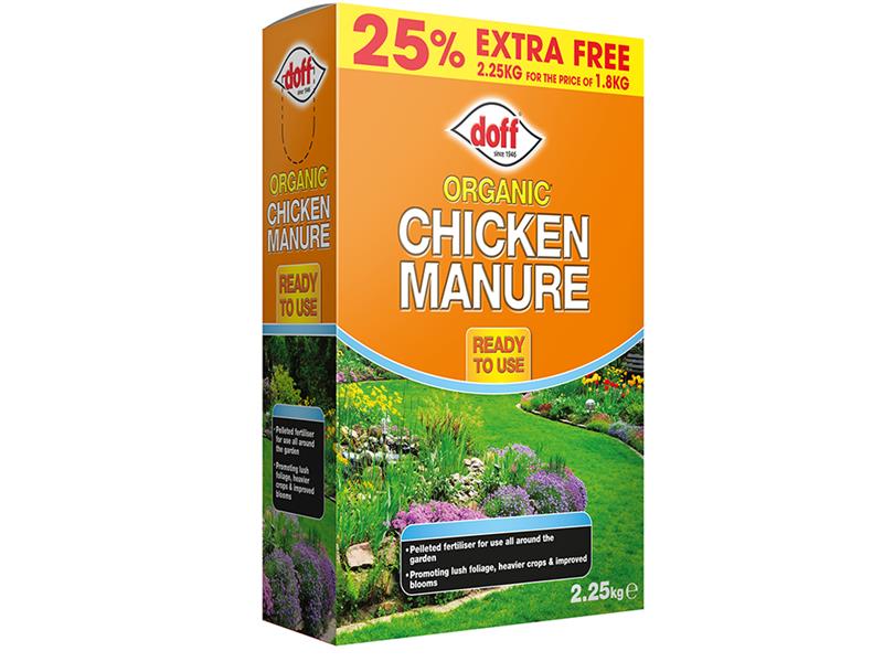 Organic Chicken Manure 1.8kg + 25% Free