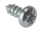 Self-Tapping Screw Pozi Compatible Pan Head ZP 5/8in x 8 Box 200