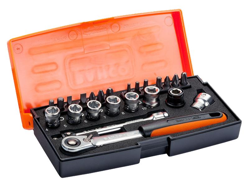 SL24 1/4in Drive Socket Set, 24 Piece                                           
