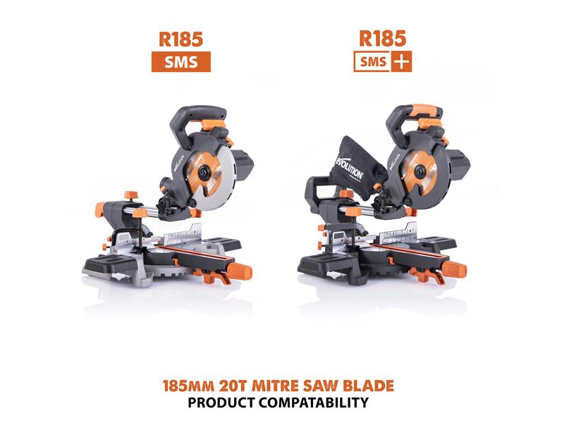 Multi-Material Mitre Saw Blade 185 x 20mm x 20T                                 