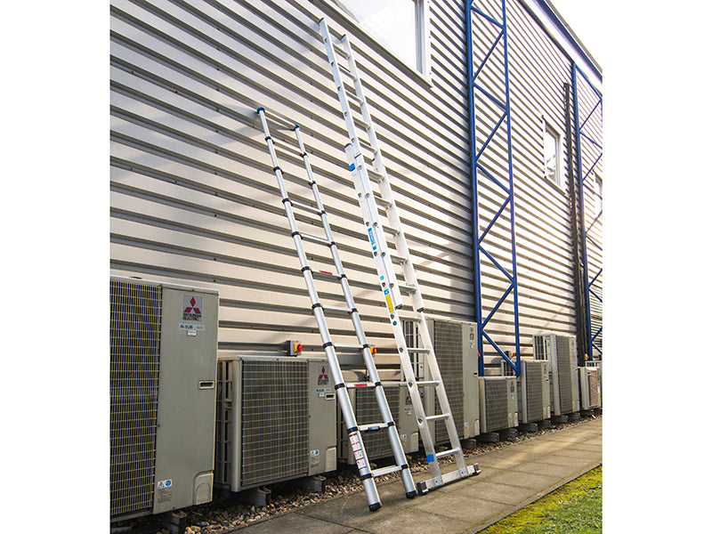 Everest 2DE Extension Ladder 2-Part D-Rungs 2 x 8