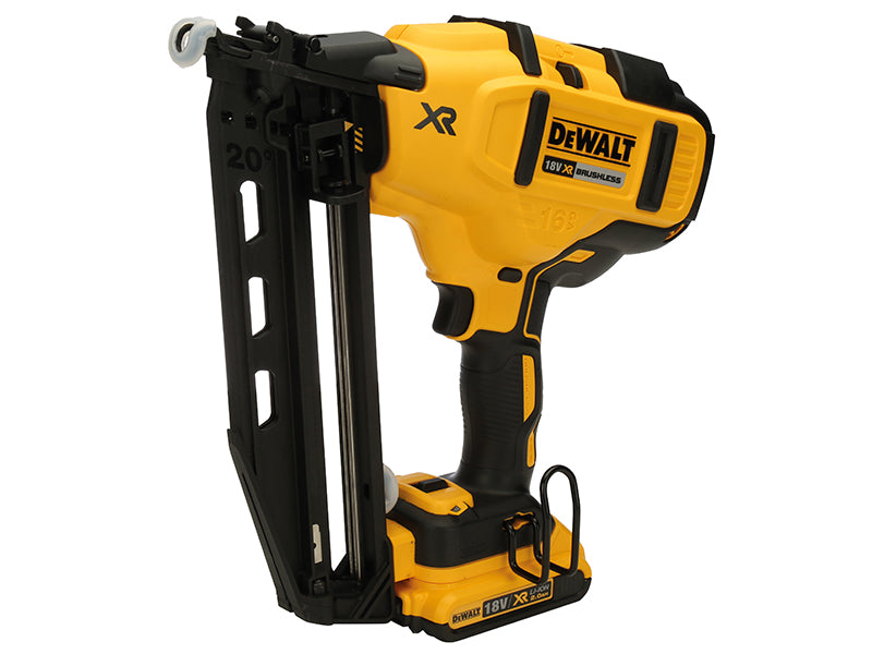 DCN660D2 Cordless XR Brushless Second Fix Nailer 18V 2 x 2.0Ah Li-ion           