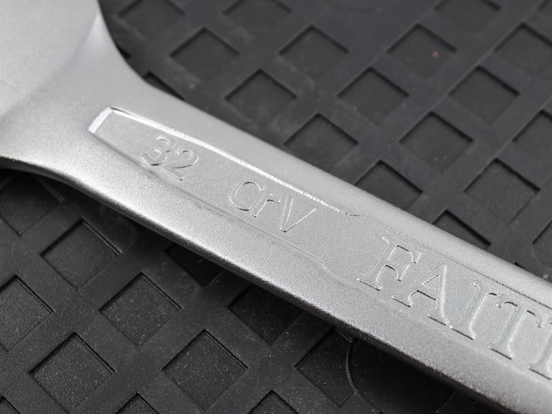 Combination Spanner CV Satin Finish 32mm                                        