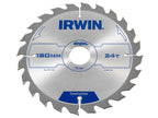 Construction Circular Saw Blade 180 x 30mm x 24T ATB                            