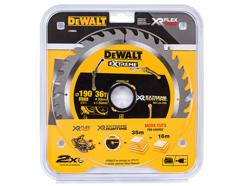 XR FlexVolt Circular Saw Blade 216 x 30mm x 60T