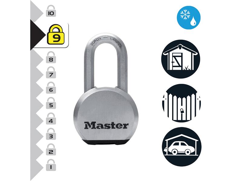 Excell™ Chrome Plated 54mm Padlock