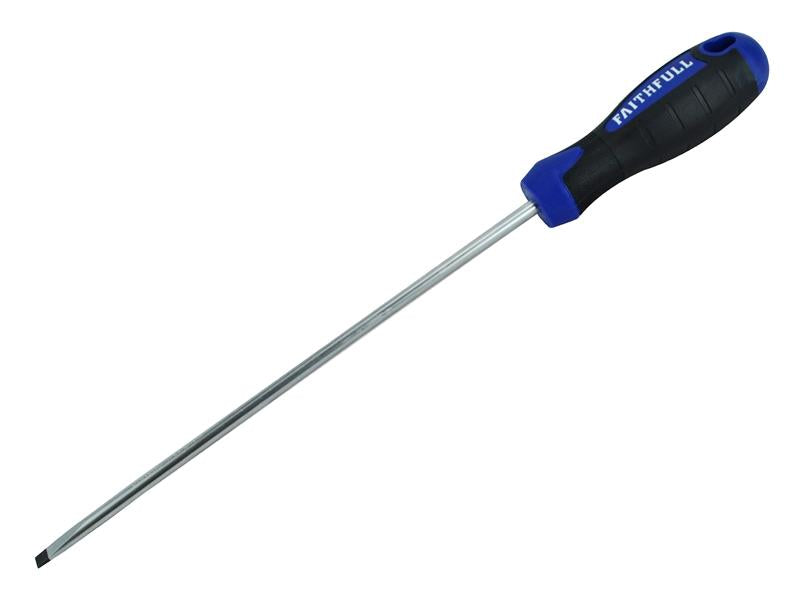 Soft Grip Screwdriver Parallel Slotted Tip 5.5 x 200mm                          