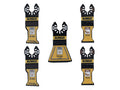 DT20777 Mixed Multitool Blade Set, 5 Piece                                      