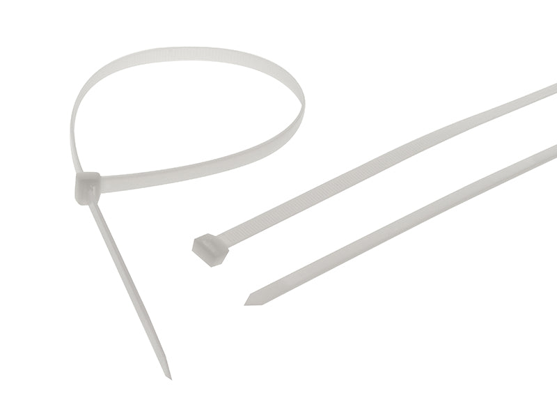 Heavy-Duty Cable Ties White 9.0 x 905mm (Pack 10)