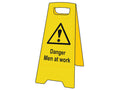 Danger Men At Work - Heavy Duty 'A' Board