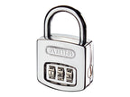 160/40 40mm Steel Case Die-Cast Body Combination Padlock (3-Digit) Carded       