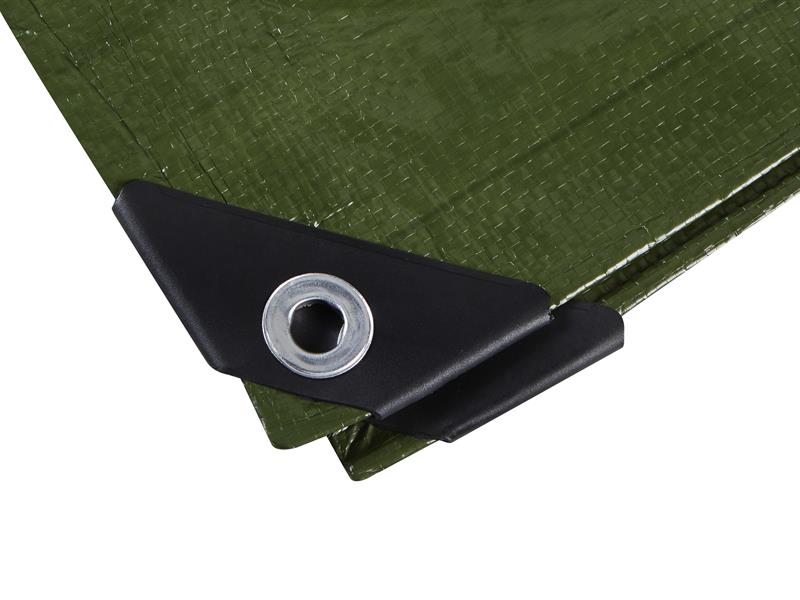 Green Tarpaulin 3.6 x 2.4m                                                      