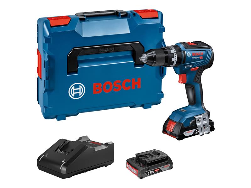 GSB 18V-55 Professional Combi Drill 18V 2 x 4.0Ah ProCORE18V Li-ion             